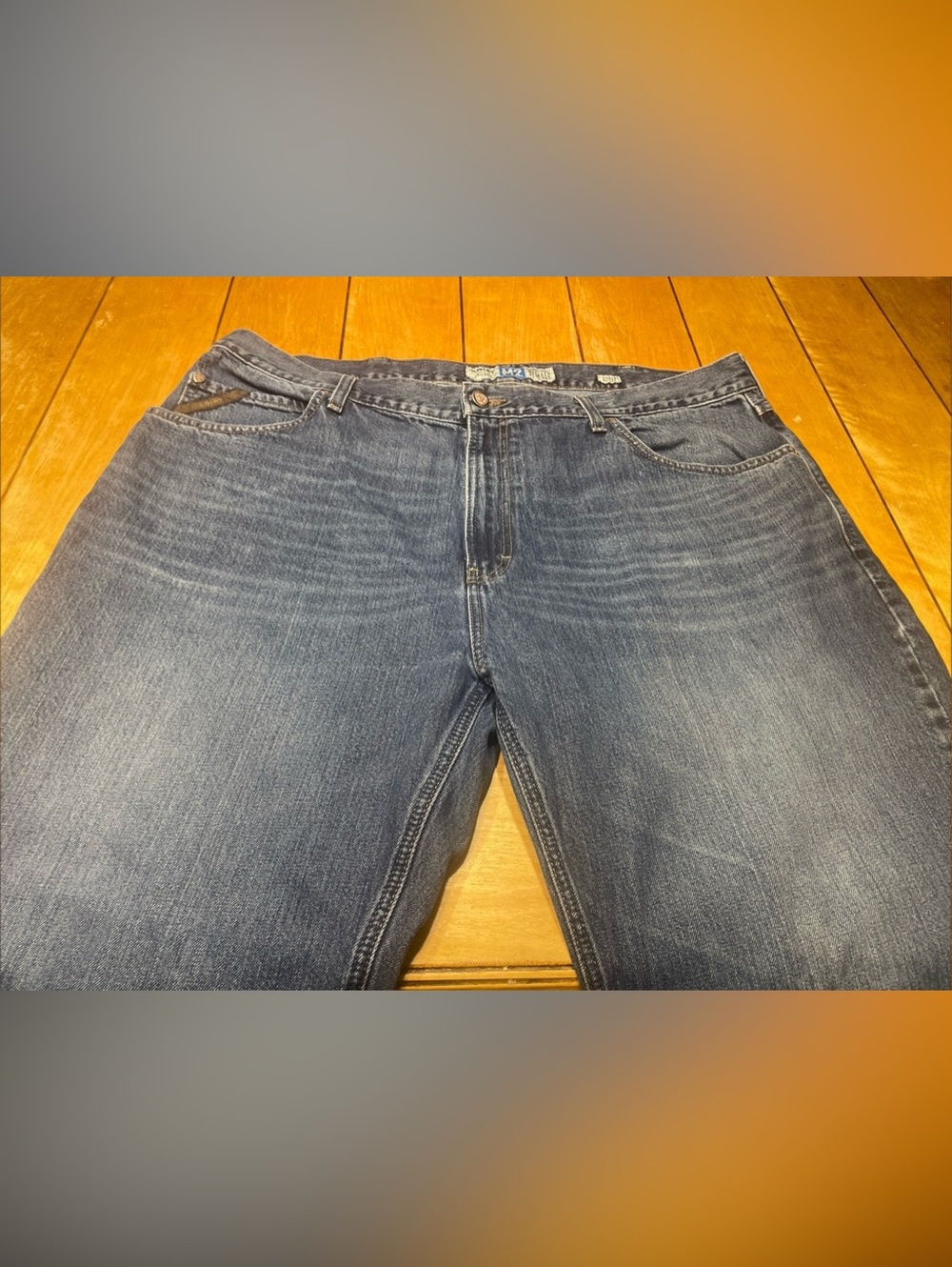 Ariat M2 Relaxed Bootcut Jeans Medium Wash Denim 42x32 Cowboy Western Rodeo